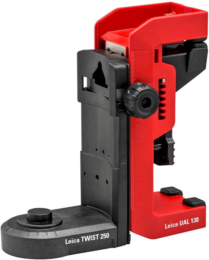 Leica UAL 130 - Magnetic Wall Mount for Step-Free Height Adjustment, Black, 73 x 75 x 180 mm - Image 5