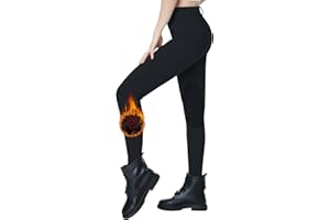 beroy Women Fleece Lined Horse Equestrian Riding Pants Breeches Winter Ladies Knee Patch Riding Horseback Pant with Pockets