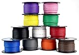 6 Rolls Audiopipe 18 Gauge GA Copper Clad 100 Feet Primary Remote Power Wire