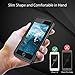 iPhone 7/8 Waterproof Case GOCOOL Built-in Screen Protector Full Sealed, Clear Sound, Shockproof Drop Proof Dirtproof (Black)