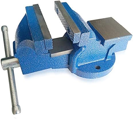 Brüder Mannesmann Industrial Vice 100 mm M 712-100, Blue - Image 3