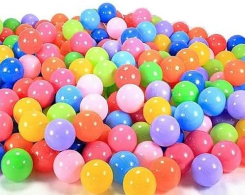 200pcs Quality Secure Baby Kid Pit Toy Swim Fun Colorful Soft Plastic Ocean Ball