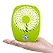 LP Mini USB Output Electric Fan Compact Easy To Carry for the Office , Home , Dorm , Study , Library , Games Room Outdoor Travel , Keep You Cool and Relaxed (Green)