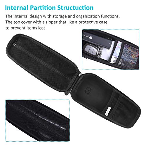 image for FlexDin Bike Frame Bag Waterproof Bicycle Top Tube Bag EVA Shell Shock