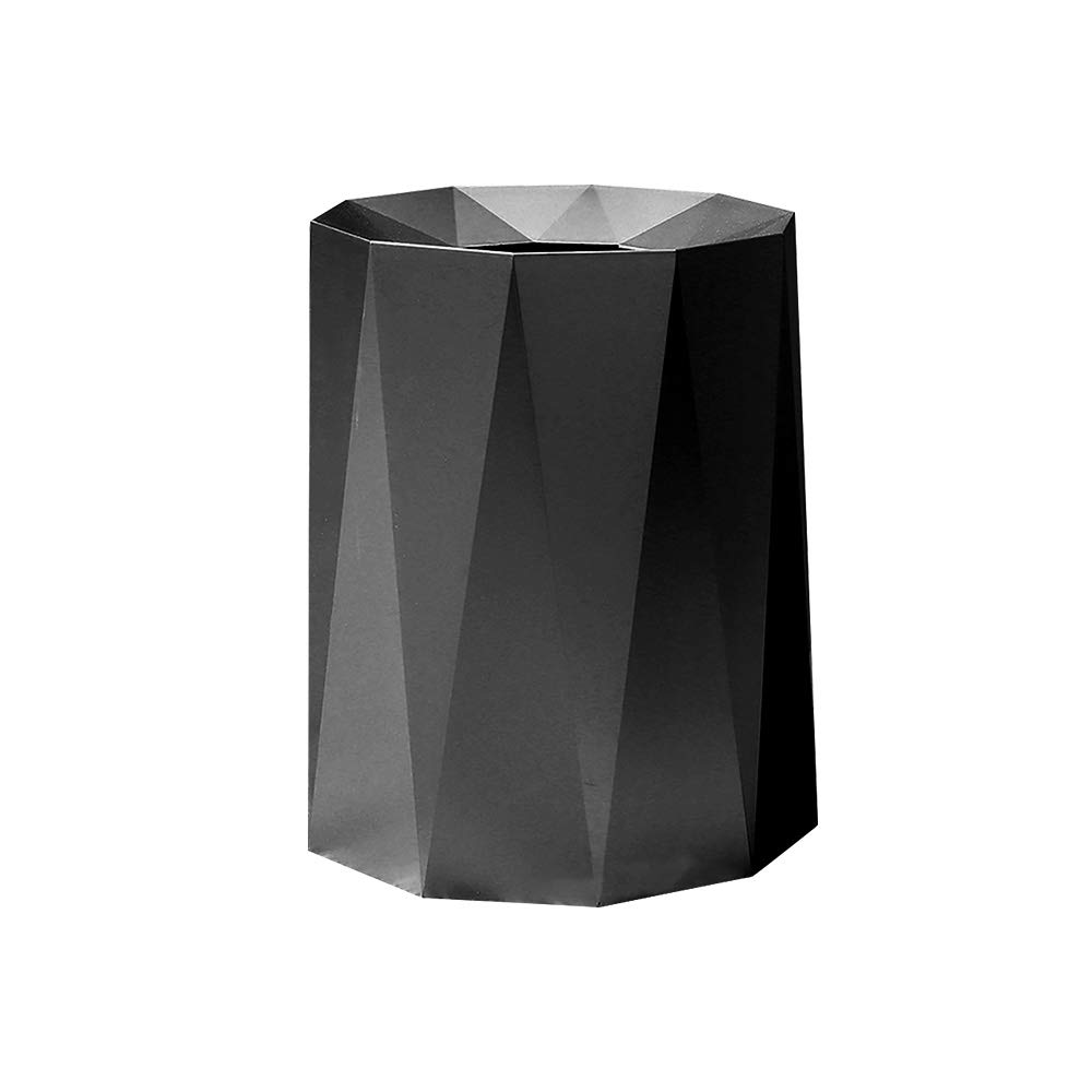 Mua Raku 北欧風ゴミ箱 蓋なしゴミ箱 バスルーム用 寝室用 キチン用 オフィス用 場所とらない オシャレ シンプル 移動便利 シルバー ホワイト ブラック 12l ブラック Tren Amazon Nhật Chinh Hang 21 Fado