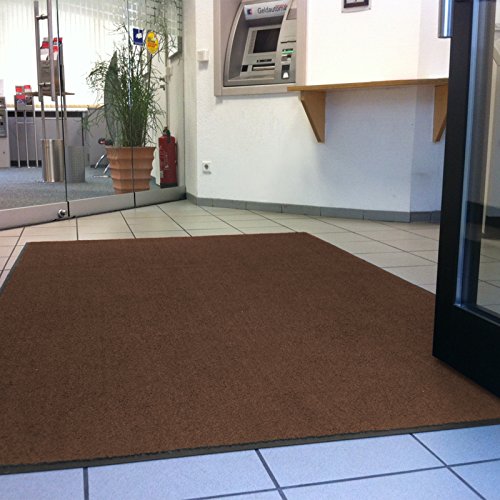 casa pura Entrance Mat | Europe's # 1 Front Door Mat for Home and Business | Brown - 36" x 48" - Thumbnail 3