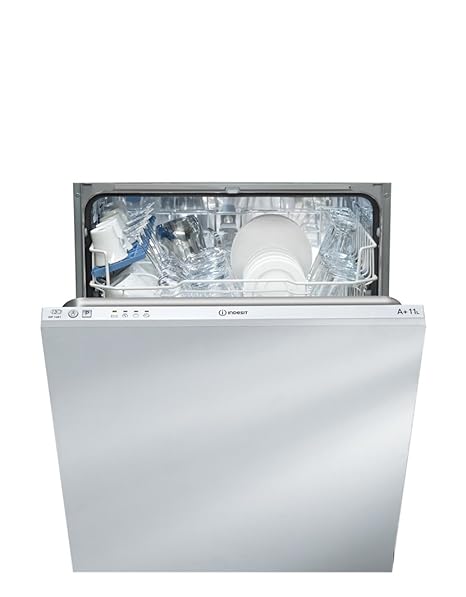 Indesit DIF 14B1 A EU Geschirrspüler Vollintegriert/A+ / 295 kWh/Jahr / 13 MGD / 3080 L/Jahr/Wasser-Stopp-System/nur 11 L-1,0