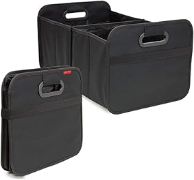 achilles Caja plegable para coche Aquiles, caja plegable para maletero caja para maletero, negra, 50 cm x 32 cm x 27 cm 