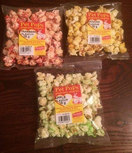 Premier Pet Snacks Pet Pops Small Animal Banana Apple & Cherry 3Pk 18G