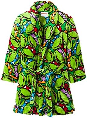 Teenage Mutant Ninja Turtle TMNT Toddler Plush Bathrobe Robe Pajamas