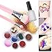 Glitter Tattoo Kit, Body Glitters Set, Glitter Temporary Tattoos, Face Painting, Make Up Body Glitters with 24 Colour Glitter, Perfect for Xmas Halloween