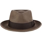 Scala Classico Men's Crushable Wool Felt Fedora