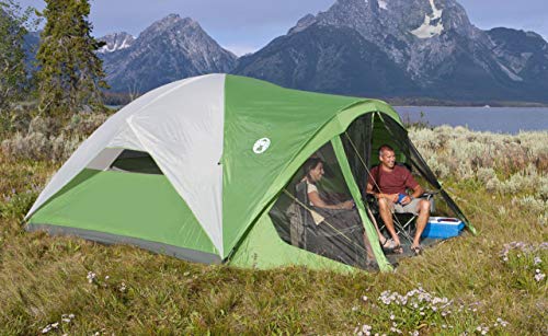 Coleman Evanston 8-Person Tent with Screen Room (Certified Refurbished)