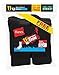 Hanes Boys` EZ-Sort 11-Pack Crew Socks, 421/11, L, Black