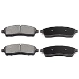 cciyu D757 Rear Semi-Metallic Disc Brake Pads Kit