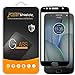 Supershieldz (2 Pack) Designed for Motorola (Moto G5S Plus) Tempered Glass Screen Protector, (Full Screen Coverage) Anti Scratch, Bubble Free (Black)