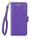 FYY for iPhone 8 Plus Case/iPhone 7 Plus Case, PU Leather Flip Wallet Phone Case with Card Holder Wrist Strap Kickstand Protective Cover for iPhone 7 Plus/8 Plus 5.5