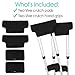 Vive Crutch Pads - Padding for Walking Arm Crutches - Padded Universal Underarm, Forearm Handle Pillow Covers for Hand Grips, Armpit - Soft Foam Bariatric Accessories for Kids, Adults (1 Pair)