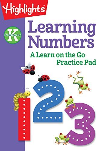 Kindergarten Learning Numbers (Highlights™ Learn on the Go Practice Pads)