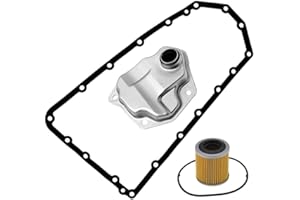 ZHXZLJC Automatic CVT Transmission Filter & Oil Pan Gasket Kit（20 holes) - Fits 2007-2012 Nissan Altima 2.5L, 2008-2013 Rogue, 2007-2012 Sentra 2.0L with JF011E Gearbox - Oil Strainer Gasket Kit