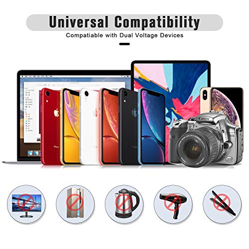 image for World Travel Adapter Kit, Justcool Universal Power Plug Adapter With 3