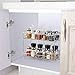 Spice Rack Organizer for Countertop,2 Tire Spice Organizer Storage Kitchen Shelf Holder for Kitchen Cabinet Pantry Bathroom