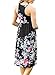 Dokotoo Womens Summer Ladies Casual Plus Size Maternity Floral Racerback Midi Dresses Black Medium