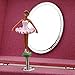 Jewelkeeper Girl's Musical Jewelry Storage Box with Dancing Ballerina, Pretty Hearts Design, Swan Lake Tune
