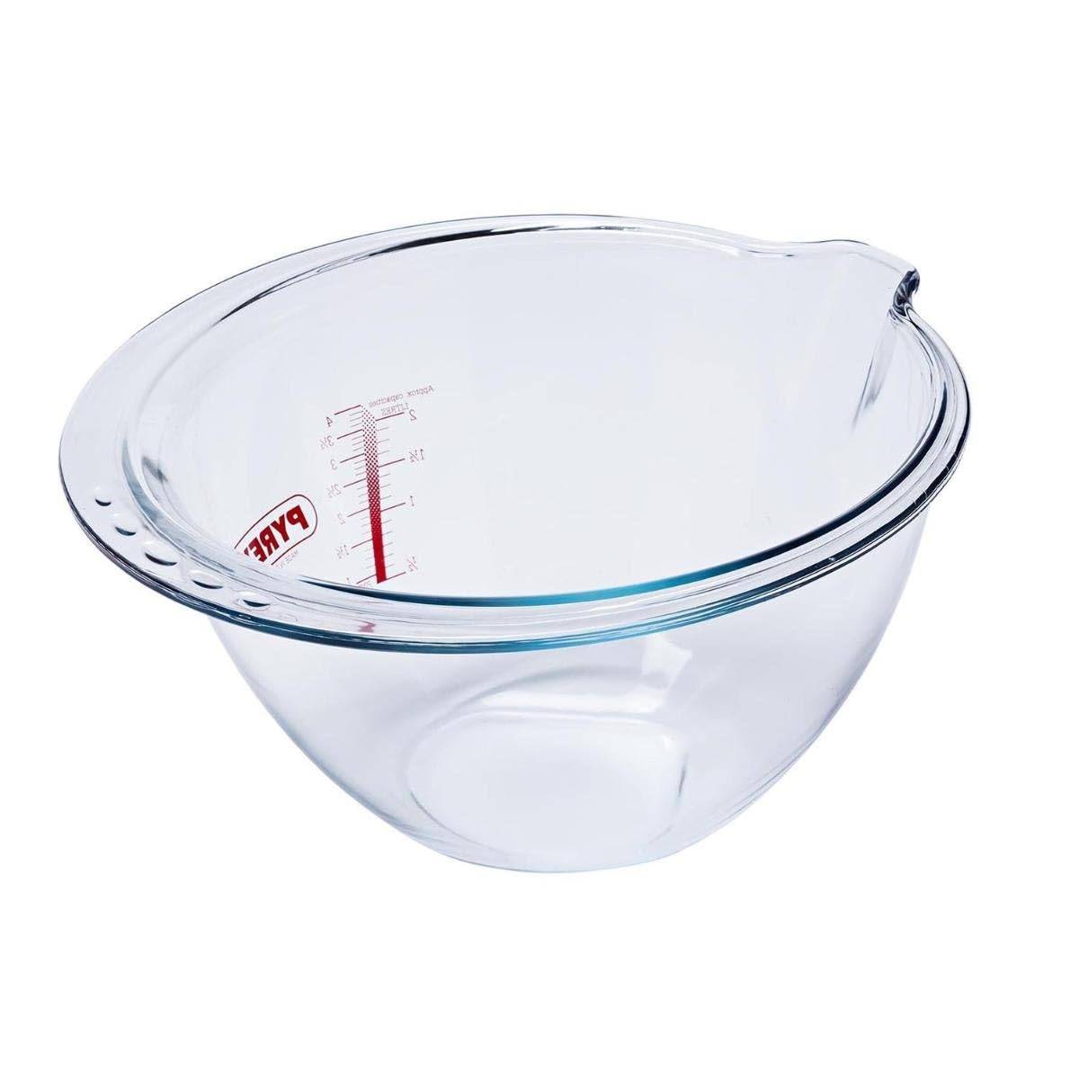 Pyrex 8021705 Classic Prepware Expert Bowl, White, 4.2 L
