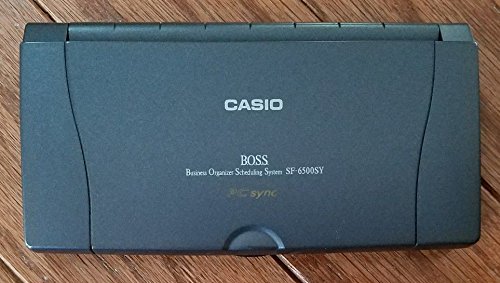 Vintage-Casio-Executive-BOSS-Business-Organizer-Scheduling-System-PC-Sync-Illuminator-SF-6500SY-W