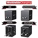 Travel Adapter [110-240V] PowerBear Universal Wall Charger with USB Ports and AC Power Plug | All-in-One International Power Adapter with Protection Fuse - USA/EU/UK/AUS/China - [24 Month Warranty]