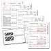 1099 MISC Forms 2024, 4 Part Laser Tax Forms, 50 Vendors Kit with 50 Self-Seal Envelopes – Great for QuickBooks and Accounting Software, 2024 1099 MISC