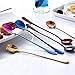 NewKelly Colorful Spoon Long Handle Spoons Flatware Coffee Drinking Tools Kitchen Gadget (Multicolor)