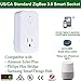 Smart Plug Socket for Smart Home Automation Compatible with Echo Plus and Standard Bridge Hub Needed for Amazon Alexa and Google Assistant Voice Control