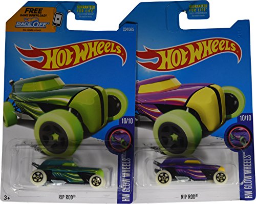 Glow Wheels Game Race Off Hot Wheels Monster Trucks Glow-In-the