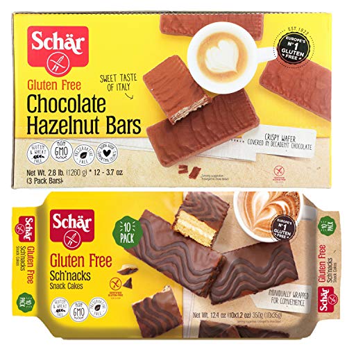 Schar Gluten Free Snacks Variety Pack by Tribeca Curations Chocolate