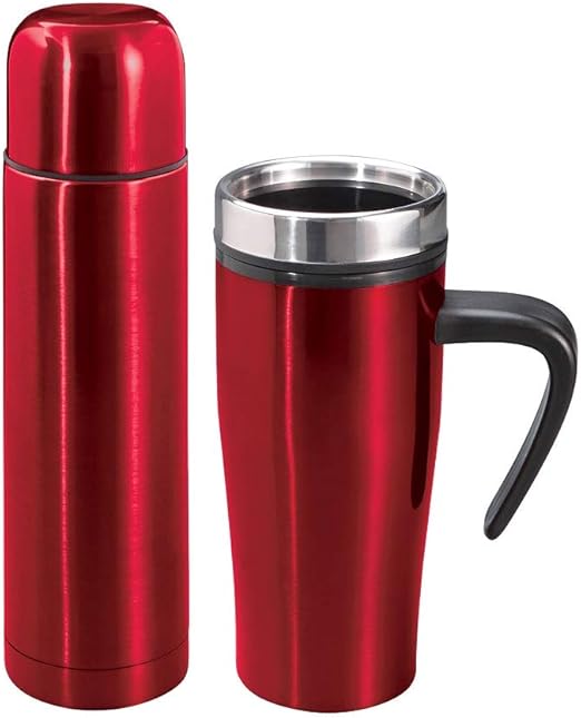 flask and mug set