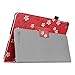 Fintie Folio Case for iPad 6th / 5th Generation (2018/2017), iPad Air 2 / Air 1 (9.7 Inch) - [Corner Protection] Premium Vegan Leather Stand Cover, Floral Red