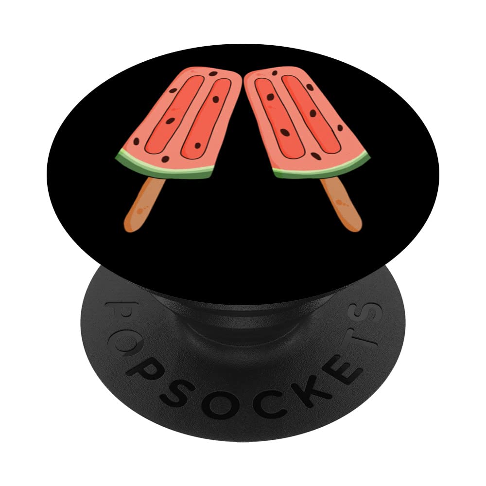 Watermelon Ice Cream Melon Sommer Funny Costume PopSockets Swappable PopGrip