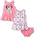 Disney Baby Minnie Mouse 2 Pack Sundress Set, Multiple, 3-6 Months