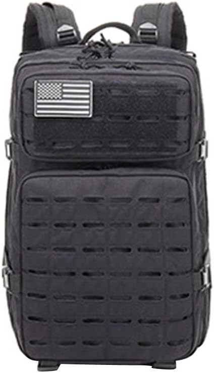 Ecurson 45LMilitary Tactical Backpack Large Army 3 Day Assault Pack Molle Bug Out Bag