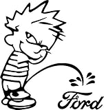 Calvin Peeing on Ford