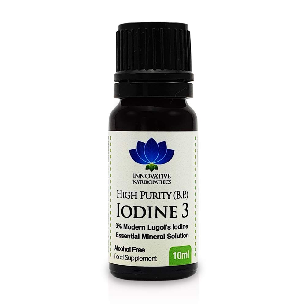 Iodine - 3% Lugols Iodine Solution - 10ml