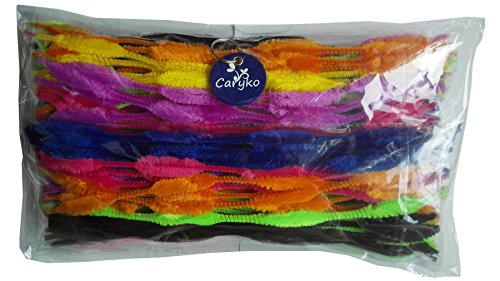 3 Caryko+Fuzzy+Chenille+Stems+Cleaners