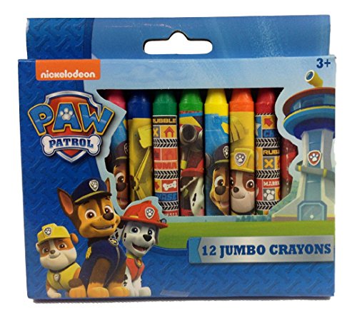 Nickelodeon paw patrol 12 jumbo crayons