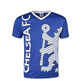 Chelsea FC Youth Soccer Training Jersey-Blue/White-XL