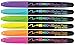 The Board Dudes CYJ58 Medium Point Dry Erase Markers - Neon, 6 count