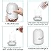 Leknes 120ml Essential Oil Diffuser, Aromatherapy Diffuser Portable Ultrasonic Cool Mist Humidifier with 7 LED Colors, Mist Mode Adjustment and Waterless Auto Shut-Off for Home,Office,Bedroom，2 Pack
