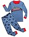 IF Pajamas Train Little Boys Long Sleeve Pajamas 100% Cotton Clothes Toddler Pj Kids Sleepwear 3T