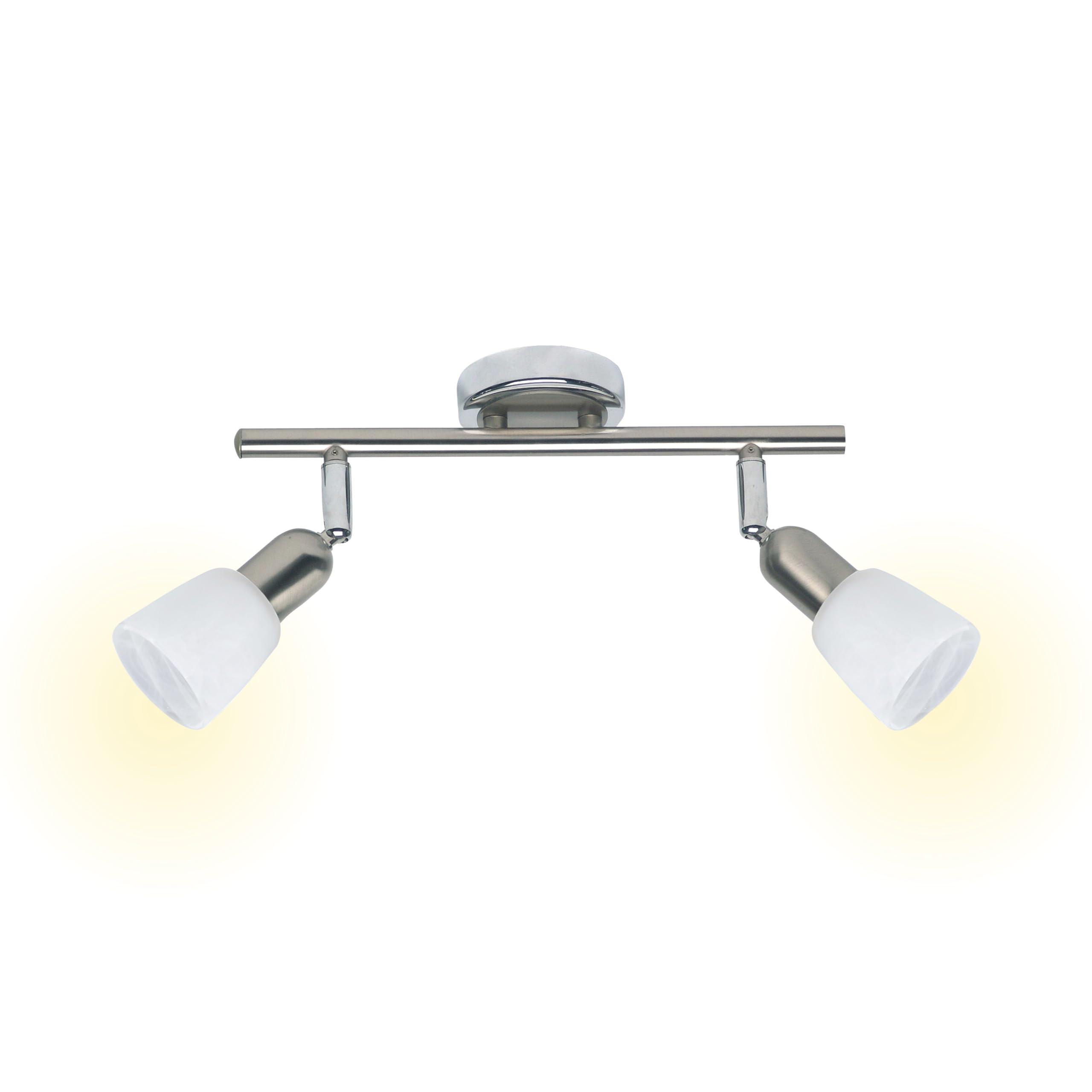 Brilliant Sofia Spotlight Bar 2–Bulb 2 x E14 Maximum 40 Watt Metal/Glass Iron/Chrome / 77 55313 Cruet Stand — image 1